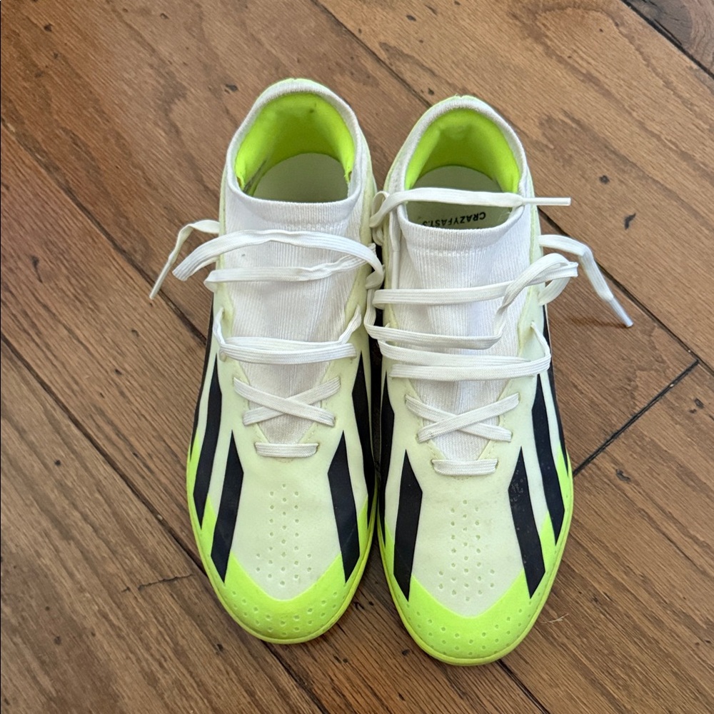 Adidas CRAZYFAST -  Kids Sneakers - Neon Green and Black